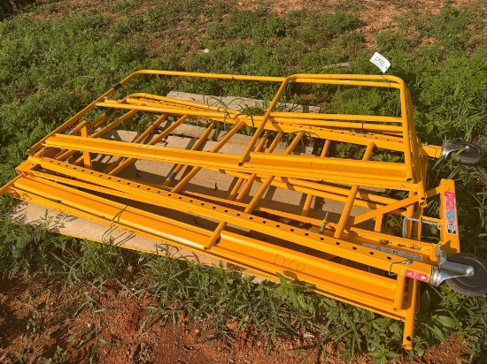 6' Baker Scaffolding with Safety Rails