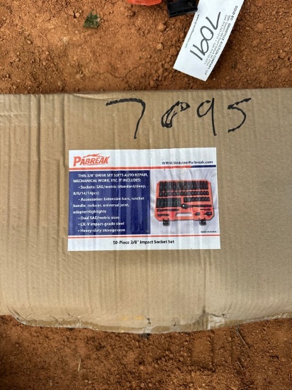 50 Piece 3/8" Ratchet Socket Set