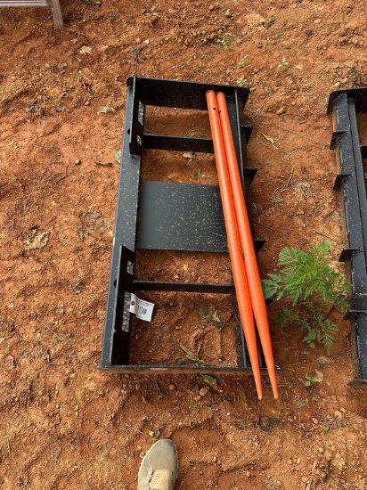 Pabreak Quick Attach Dual Prong Bale Spear