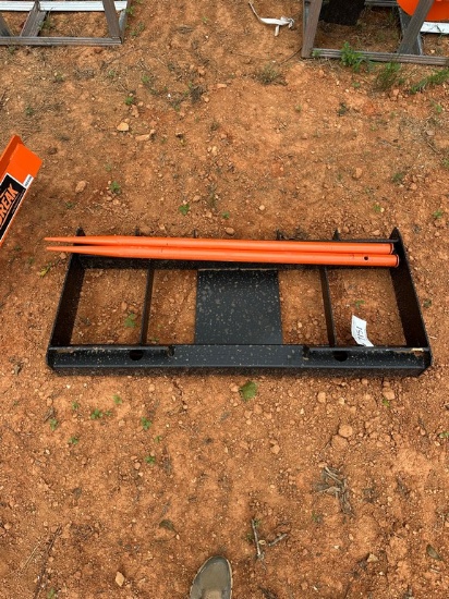 Pabreak Quick Attach Dual Prong Bale Spear