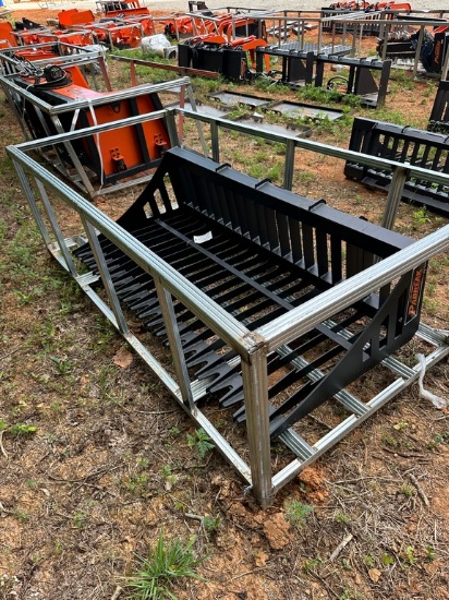 Pabreak Quick Attach 72" Rock Bucket