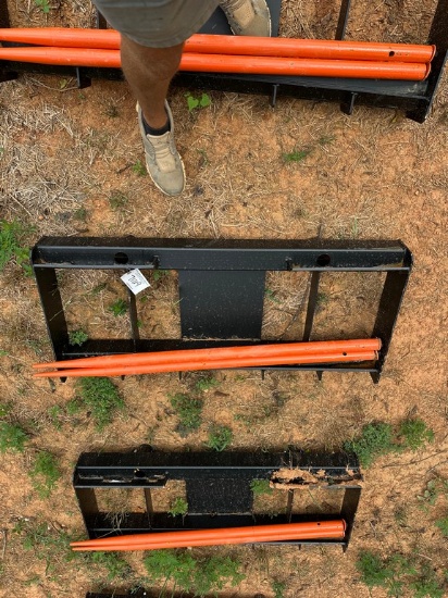 Pabreak Quick Attach Dual Prong Bale Spear