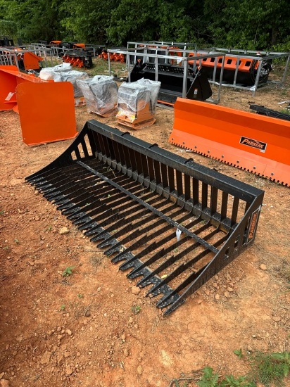 Pabreak Quick Attach 78" Rock Bucket