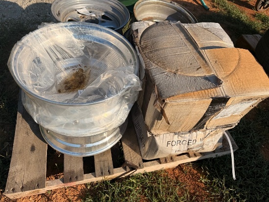 (4) 8 Lug Dually Rims