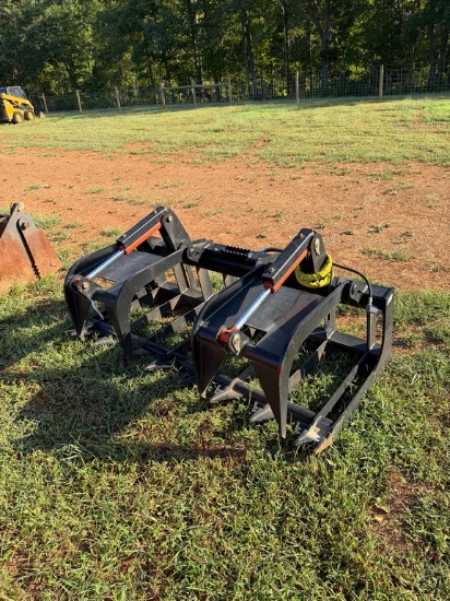 Mid State 72" Quick Attach HD Grapple Bucket
