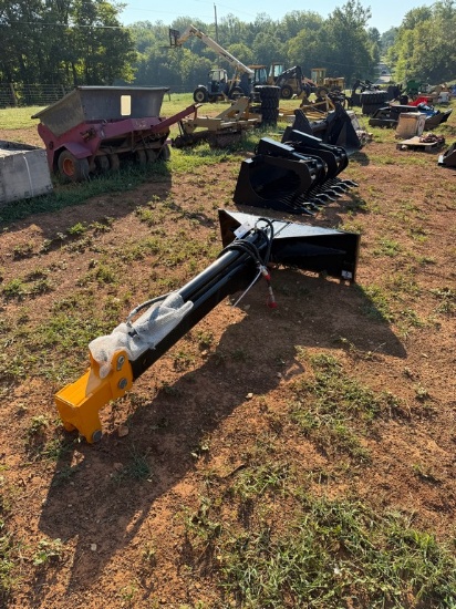 Quick Attach Hydraulic Extendable Forklift Boom