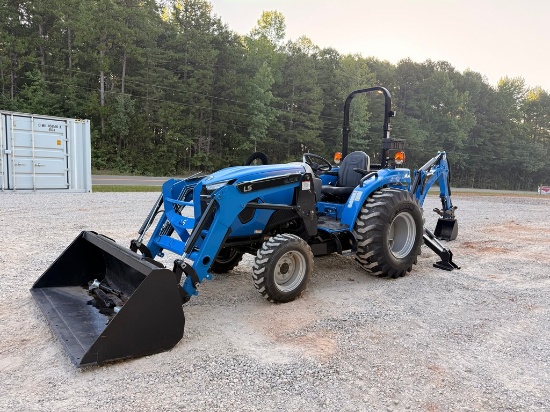LS MTZ25E Tractor Backhoe