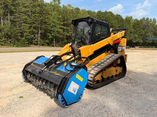 Caterpillar 299D2 XHP Skid Steer Mulching Package