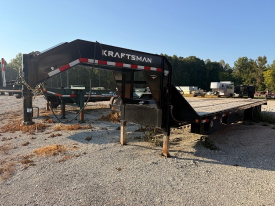 2023 30' Kraftsman Gooseneck Trailer (Title)