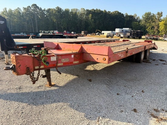 2004 Talbert 20 Ton 25' Equipment Trailer - Title