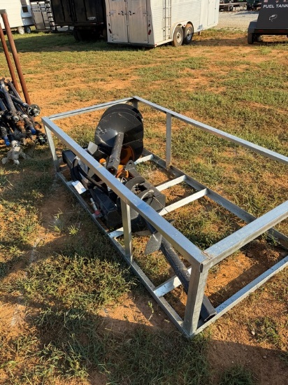 Wolverine Quick Attach Hydraulic Auger