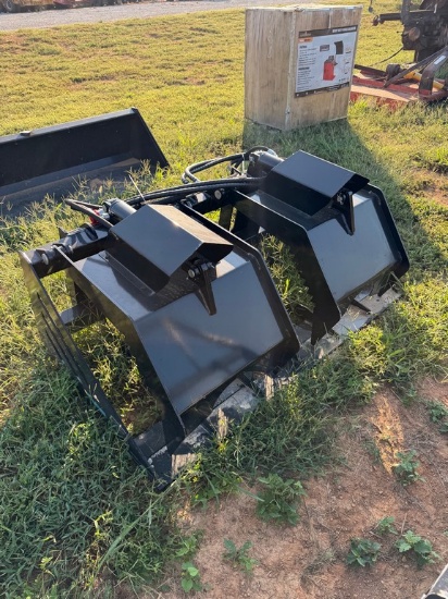 Quick Attach Hydraulic 60" Grapple Bucket