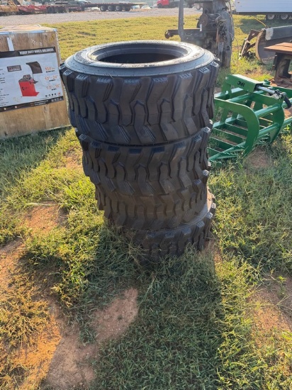 (4) New 12-16.5 NHS Bobcat Tires