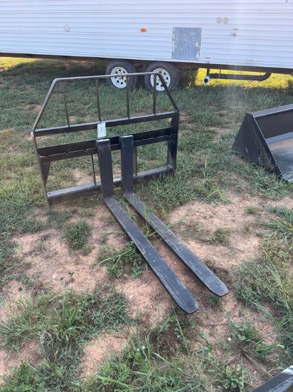 Kivel 3500Lb Quick Attach Pallet Forks