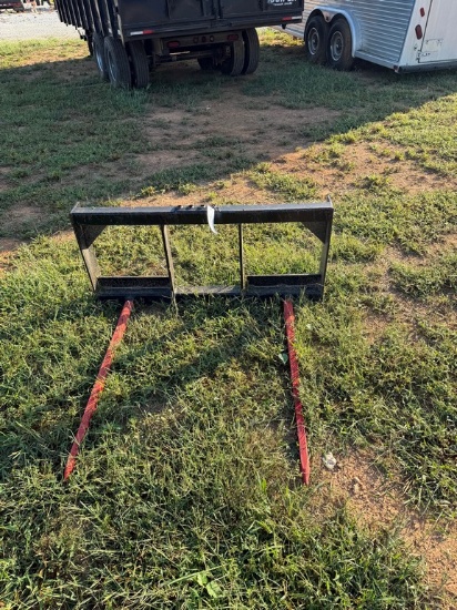 Kivel Quick Attach Dual Prong Bale Spear