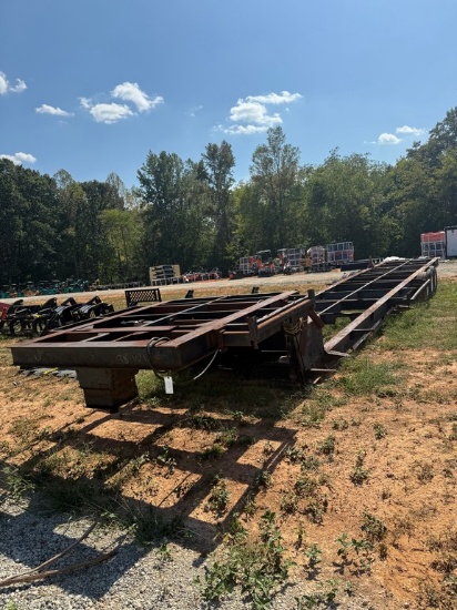 48' 5th Wheel Equipment Trailer (No Title)