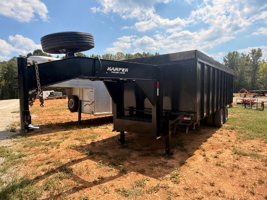 22' Gooseneck Dump Trailer (Title)