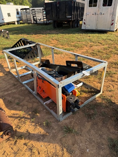 Wolverine Quick Attach Hydraulic Post Driver