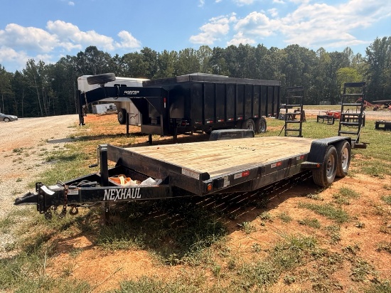 Nexhaul 20' x 82" Equipment Trailer - Title