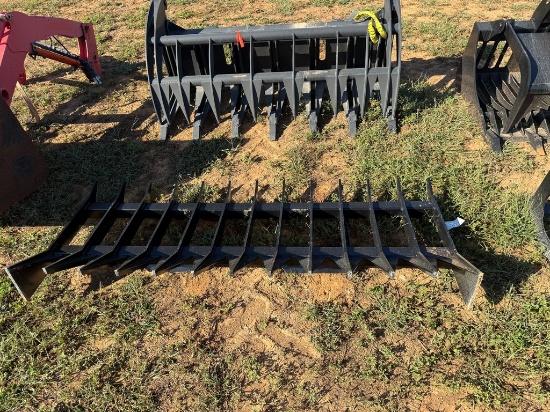 Mid State Quick Attach 72" Root Rake