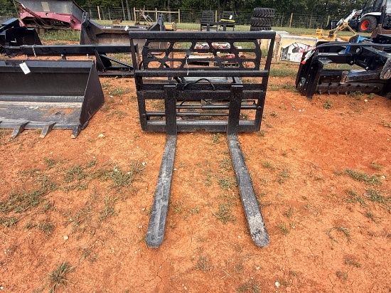 MidState Quick Attach Hydraulic Shift Pallet Forks