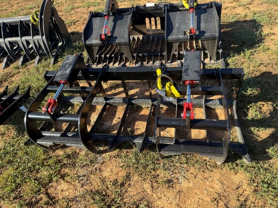 Mid State Quick Attach 78" Grapple Bucket