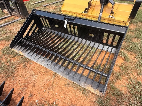 Mid State Quick Attach 72" Rock Bucket