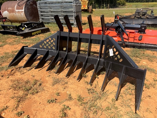Mid State Quick Attach 96" Heavy Duty Root Rake