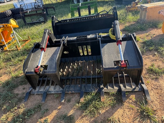 Mid State Quick Attach 72" Grapple Bucket