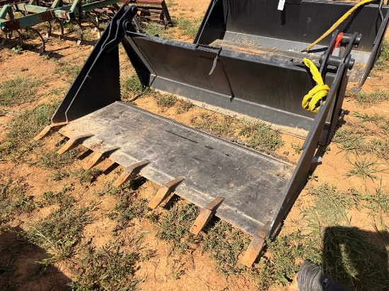 Mid State Quick Attach 72" Heavy Duty 4n1 Bucket