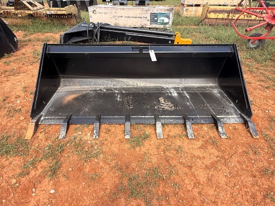 Mid State Quick Attach 80" Tooth Bucket