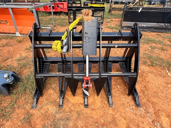 Mid State Quick Attach 48" Log/Stump Grapple