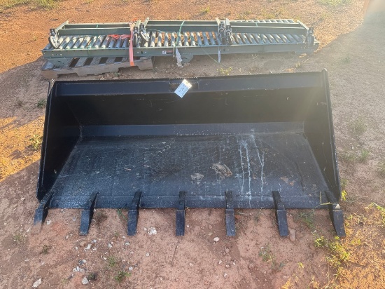 Mid State Quick Attach 72" Tooth Bucket