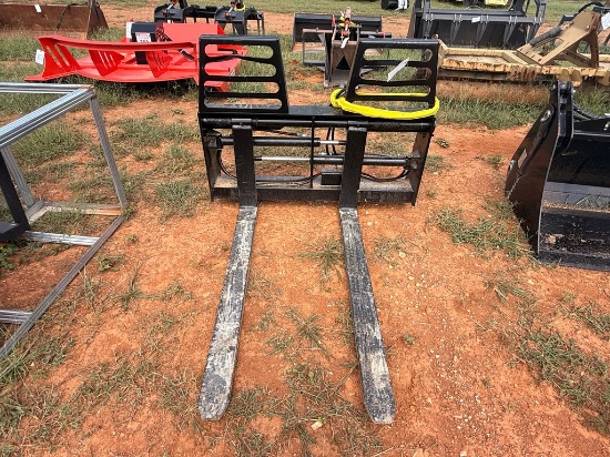 Mid State QA Hydraulic Walk Thru Pallet Forks