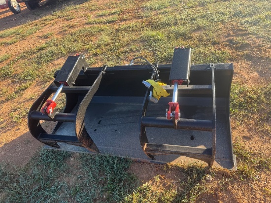 Mid State Quick Attach 72" Grapple Bucket