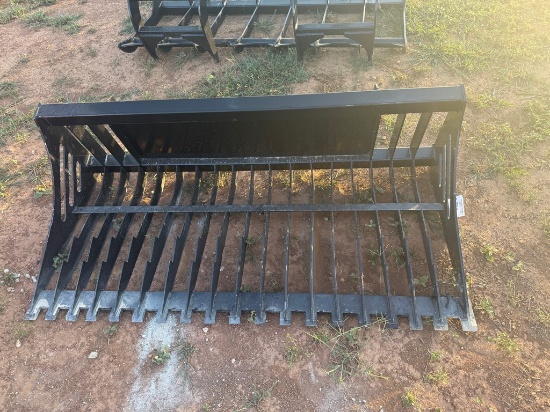 Mid State Quick Attach 72" Rock Bucket