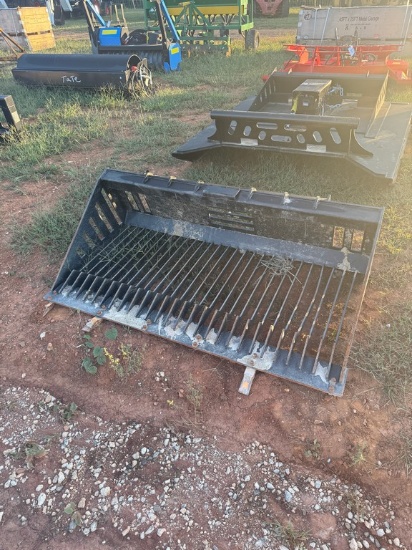 Quick Attach 72" Rock Bucket