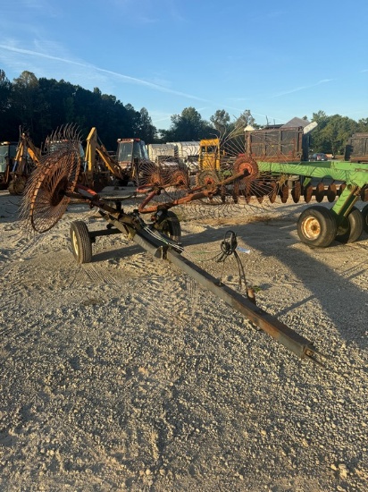Pull Type Hydraulic 8 Wheel Hay Rake