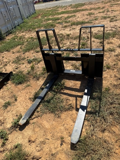 Kivel Quick Attach 4200Lb Walk Thru Pallet Forks