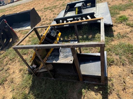 AGT Quick Attach Hydraulic Post Driver