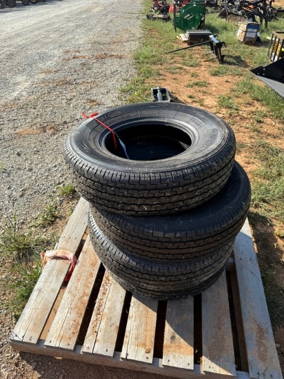 (4) RoadGuider ST235/80R16 Trailer Tires
