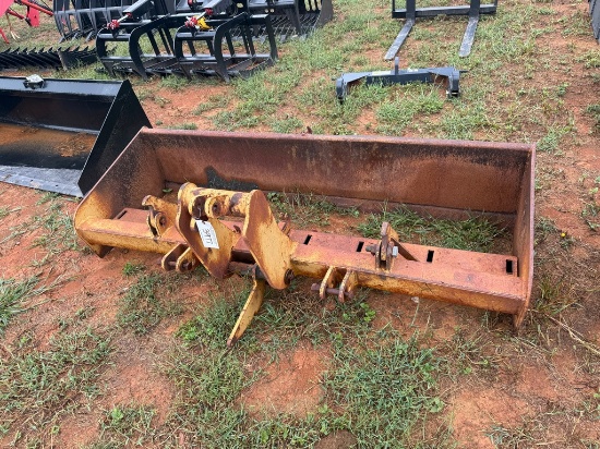 3 Point 6' Heavy Duty Roll Over Box Blade