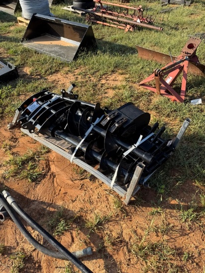 Pallet of Mini Excavator Attachments