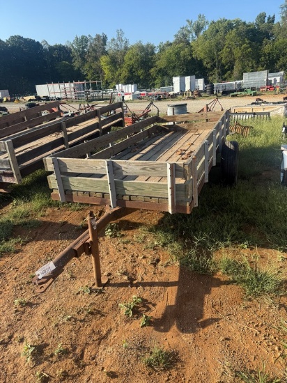 Homemade Trailer (No Title)