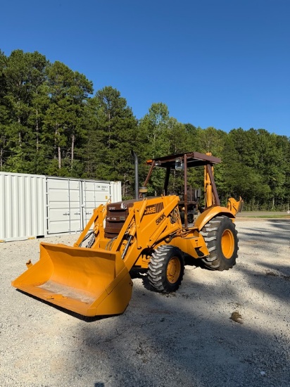 Case 580K Backhoe