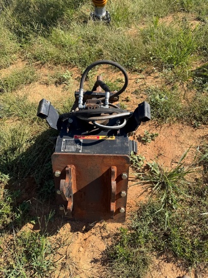 Excavator Post Driver