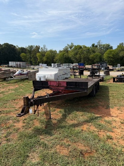 20' Homemade Equipment Trailer (No Title)