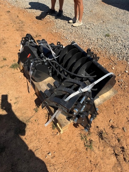 Pallet of Mini Excavator Attachments