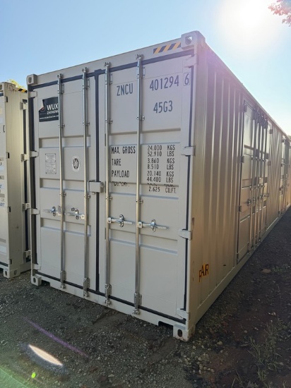 40' One Trip Multidoor Storage Container
