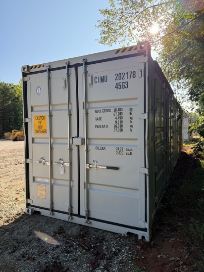 40' One Trip Multidoor Storage Container